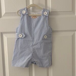 The Beaufort Bonnet Company Blue and White Checkered Jon Jon